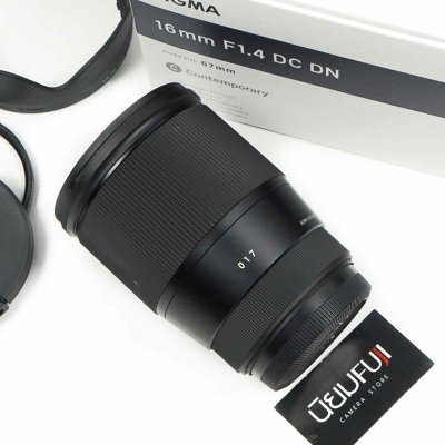 Sigma 16mm F1.4