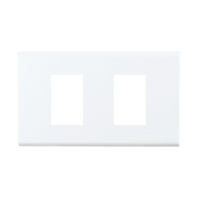 หน้ากาก 2 ช่อง WIDE SERIES WEG6802WK พานาโซนิค PANASONIC