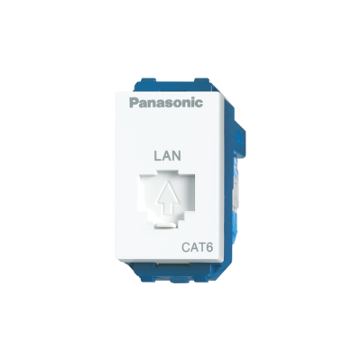 ปลั๊กคอมพิวเตอร์ CAT6 (LAN) WIDE SERIES WEG24886 พานาโซนิค PANASONIC