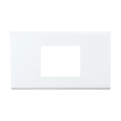 หน้ากาก 2 ช่องกลาง WIDE SERIES WEG68029WK พานาโซนิค PANASONIC