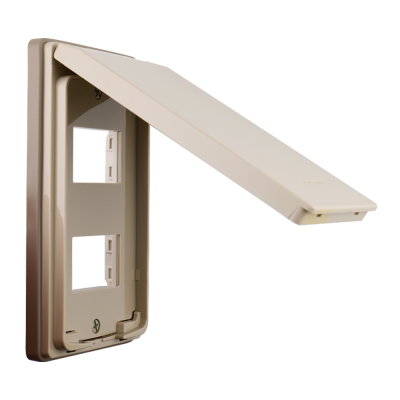 หน้ากากกันน้ำ 2 ช่อง แนวตั้ง WEG7902 พานาโซนิค PANASONIC