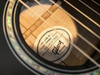 Gibson J-165EC Ebony