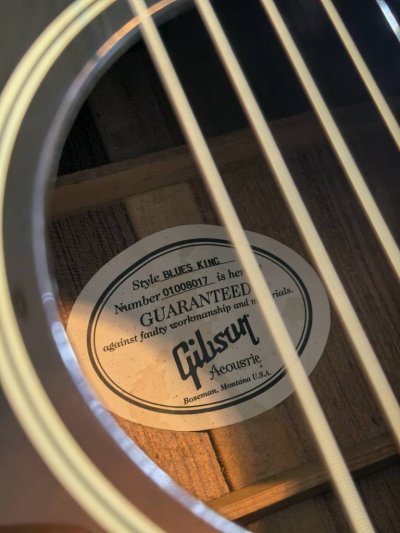 Gibson Blue King