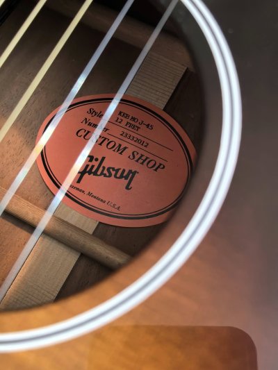 Gibson Keb mo 3.0 12-Ft J-45 Custom Shop Artist