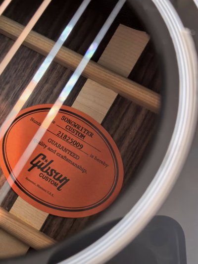 Gibson Songwriter Custom Ebony 2025