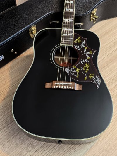 Gibson Hummingbird Custom Limited Ebony 2017