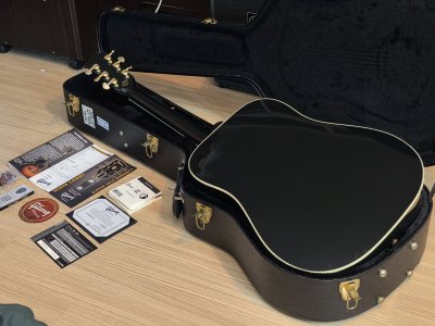 Gibson Hummingbird Custom Limited Ebony 2017
