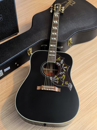Gibson Hummingbird Custom Limited Ebony 2017