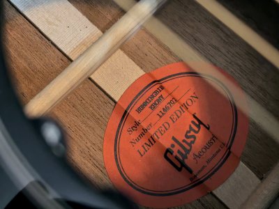 Gibson Hummingbird Custom Limited Ebony 2017