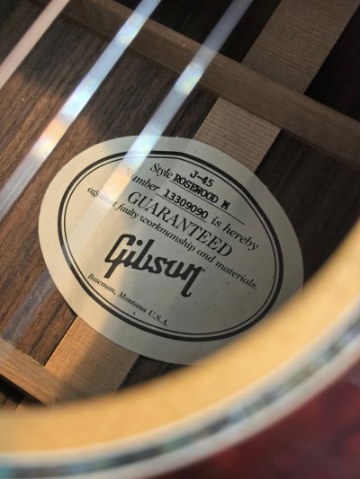 Gibson J-45 Rosewood M