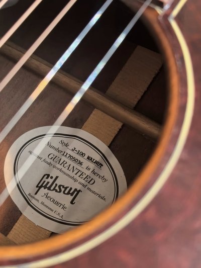 Gibson J-100 Walnut