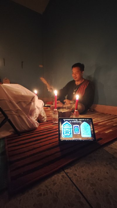 ขุนแผนพรายกุมารเจ็ดนารีพญาเทครัว(รุ่น พรายโซเดมาคอม) อ.อู๊ด​ พยัคฆ์​หน้า​ทอง​ พ.ศ.2569 ฟ้า