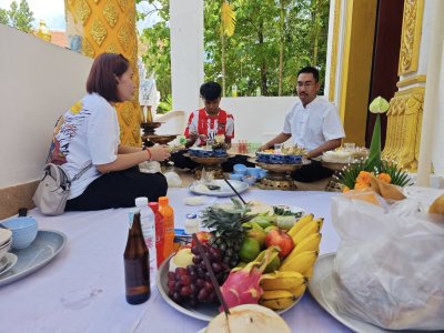 พรายเทพนิมิตรจัมโบ้ รุ่น รุ่งเรือง​เฟื่องฟู​ วัด​คงคา​เลียบ​ บางกล่ำ​ สงขลา​ พ.ศ.2568 (แจกทีมงานร่วมสร้าง) สร้าง 29องค์ อุดผงพรายกุมารฝังของในองค์