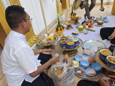พรายเทพนิมิตร รุ่น รุ่งเรือง​เฟื่องฟู​ วัด​คงคา​เลียบ​ บางกล่ำ​ สงขลา​ พ.ศ.2568 (แจกผู้ช้วยงานพิธี) สร้างสีละ 500 องค์