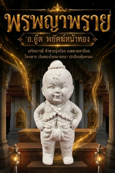 กุมารทองพรพญาพราย สำนัก​อาจารย์​อู๊ด​ พยัคฆ์​หน้า​ทอง​ พ.ศ.2569