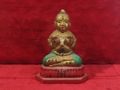 กุมารทองหลวงปู่แย้ม วัดสามง่าม รุ่น มูลนิธิ​เจริญทรงเครื่องใหญ่
