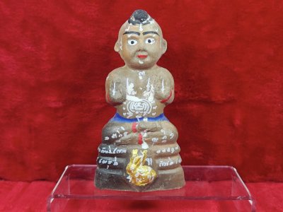 กุมารทองวัดสามง่ามฐานกระต่าย​ รุ่น สมบูรณ์​ทรัพย์ 100ปี หลวงปู่แย้ม พ.ศ.2567