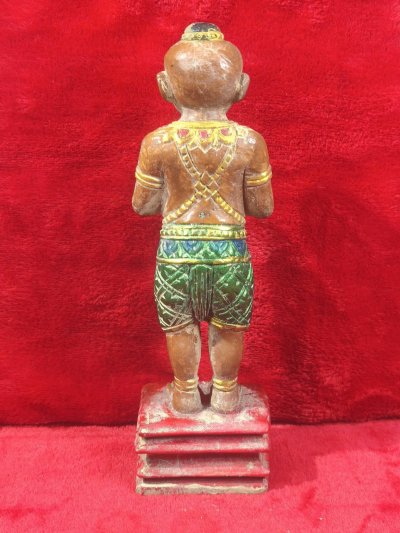 กุมารทองวัดโคกสูง (เลข 1) ไม้ขนุนอุดผงพราย พ.ศ.2567 สร้างเพียง 15 ตน