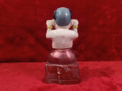 กุมารทองไม้ขนุน รุ่น เศรษฐี​เฟื่องฟู วัดคงคาเลียบ พ.ศ.2566 (สร้าง 30 ตน หน้าตัก 3นิ้ว)