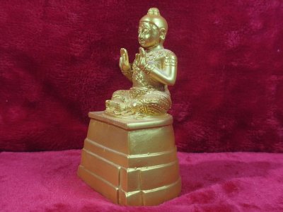 กุมารทอง รุ่น เศรษฐี​เฟื่องฟู วัดคงคาเลียบ พ.ศ.2566 (สร้าง 199ตน หน้าตัก 3นิ้ว)