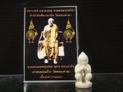 กุมารทองพรายมหาภูติ วัดดอนศาลา รุ่นตักศิลาพุทธาคมมหาภูติ เนื้อผงพรายมหาภูติดูดทรัพย์ ผสมว่าน ๑๐๘ ตำรับเขาอ้อ จัดสร้างปี 2551