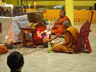 พระลีลาผงกระดูกผีหลังแบบ รุ่น พระเพิ่มประชากร พ่อท่านนิ​มิตร​ สำนักสงฆ์ศาลาเคียนตูชัย อ.รัตภูมิ จ.สงขลา (รุ่นแรก) พ.ศ.2567