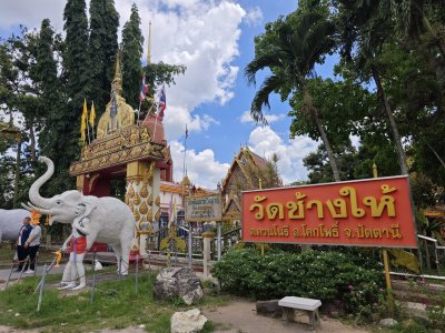 พระหลวงปู่ทวด หลังหนังสือ วัดช้างให้ ปัตตานี​ แท้จากวัดมีคลิปยืนยัน