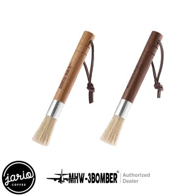 MHW-3BOMBER Barista Wings Cylindrical Brush แปรงปัดผงกาแฟ ด้ามจับไม้ แปรงกาแฟ