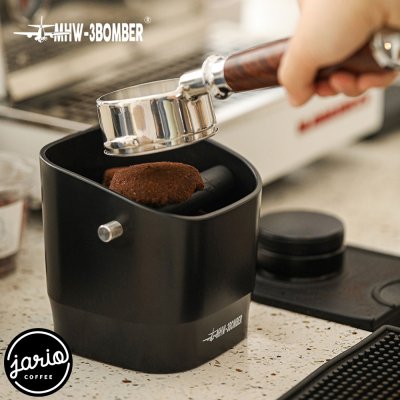 MHW-3BOMBER Square Knock Box ถังเคาะกากกาแฟ ถังทิ้งกากกาแฟ