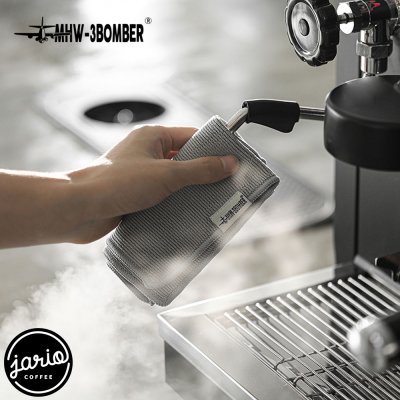 MHW-3BOMBER Square Towel ผ้าทำความสะอาดอุปกรณ์กาแฟ ผ้าทำความสะอาดบาร์กาแฟ