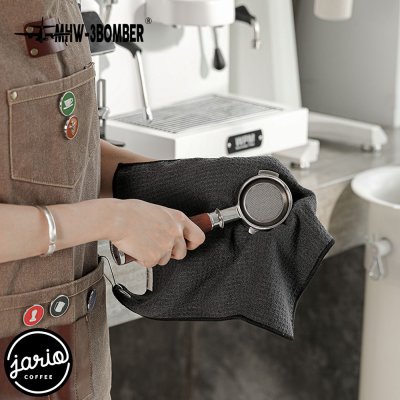 MHW-3BOMBER Waffle Towels ผ้าทำความสะอาดอุปกรณ์กาแฟ ผ้าทำความสะอาดบาร์กาแฟ