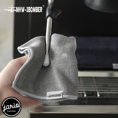 MHW-3BOMBER Square Towel ผ้าทำความสะอาดอุปกรณ์กาแฟ ผ้าทำความสะอาดบาร์กาแฟ