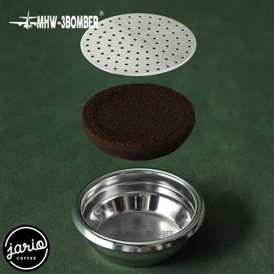 MHW-3BOMBER Espresso Puck Screen แผ่นช่วยกระจายน้ำ สำหรับด้ามชงเอสเปรสโซ่