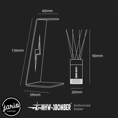MHW-3BOMBER Lightning Needle 2.0 Distribution Tool เข็มเกลี่ยกาแฟ ที่เกลี่ยผงกาแฟ