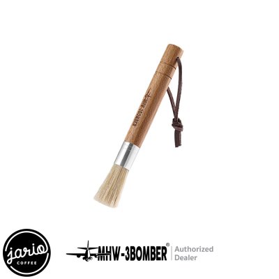 MHW-3BOMBER Barista Wings Cylindrical Brush แปรงปัดผงกาแฟ ด้ามจับไม้ แปรงกาแฟ