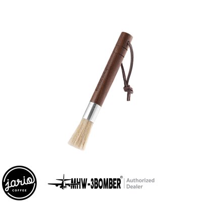 MHW-3BOMBER Barista Wings Cylindrical Brush แปรงปัดผงกาแฟ ด้ามจับไม้ แปรงกาแฟ