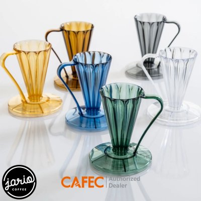 CAFEC ดริปเปอร์ Flower DEEP 27 พลาสติก CAFEC Flower Dripper DEEP 27