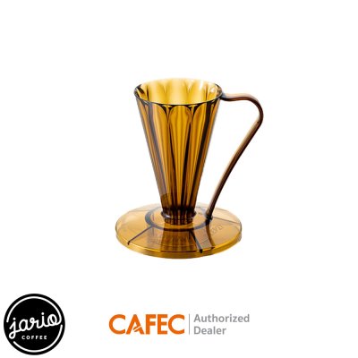 CAFEC ดริปเปอร์ Flower DEEP 27 พลาสติก CAFEC Flower Dripper DEEP 27
