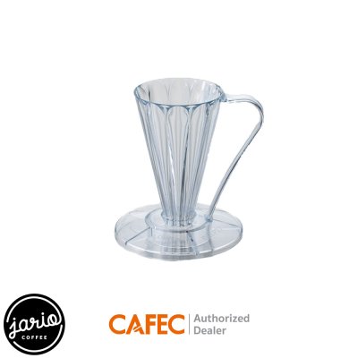 CAFEC ดริปเปอร์ Flower DEEP 27 พลาสติก CAFEC Flower Dripper DEEP 27