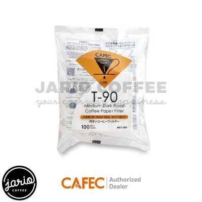CAFEC กระดาษกรองกาแฟ T-Series 100 แผ่น CAFEC T-Series Roasting Level Coffee Paper Filter 100 Sheets