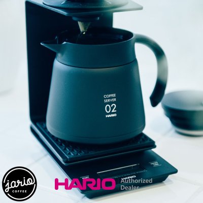 HARIO เหยือกเสิร์ฟกาแฟสแตนเลสเก็บความร้อน V60 600 (แท้จากญี่ปุ่น) HARIO V60 Insulated Stainless Steel Server 600