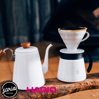 HARIO เหยือกเสิร์ฟกาแฟสแตนเลสเก็บความร้อน V60 600 (แท้จากญี่ปุ่น) HARIO V60 Insulated Stainless Steel Server 600