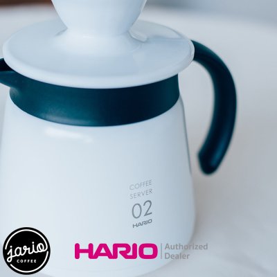 HARIO เหยือกเสิร์ฟกาแฟสแตนเลสเก็บความร้อน V60 600 (แท้จากญี่ปุ่น) HARIO V60 Insulated Stainless Steel Server 600