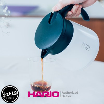 HARIO เหยือกเสิร์ฟกาแฟสแตนเลสเก็บความร้อน V60 600 (แท้จากญี่ปุ่น) HARIO V60 Insulated Stainless Steel Server 600