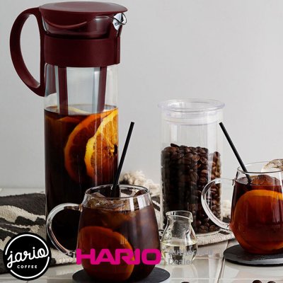 HARIO เหยือกแก้วชงกาแฟสกัดเย็น Cold Brew HARIO (แท้จากญี่ปุ่น) HARIO Mizudashi Coffee Pot Mini