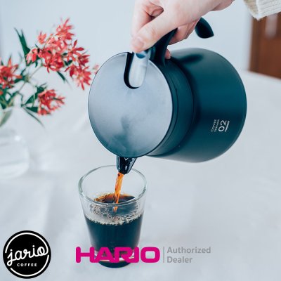 HARIO เหยือกเสิร์ฟกาแฟสแตนเลสเก็บความร้อน V60 600 (แท้จากญี่ปุ่น) HARIO V60 Insulated Stainless Steel Server 600