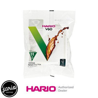 HARIO กระดาษกรองกาแฟ HARIO V60 (แท้จากญี่ปุ่น) 100 แผ่น Drip Pour-Over Coffee Filter