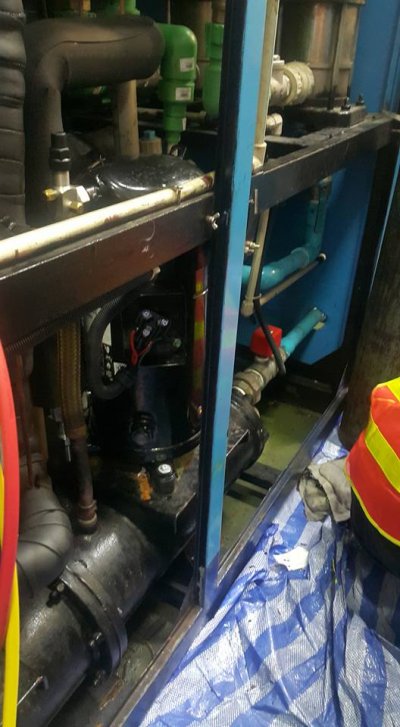 Maintenance - ซ่อม Chiller 3