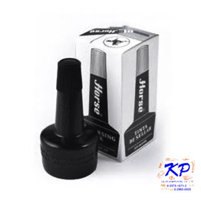 หมึกเติมแท่นม้า#28ซีซีสีดำ