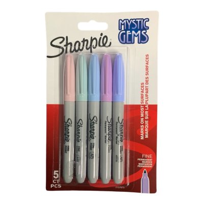 ปากกามาร์คเกอร์ชาร์บี้ชุด5สีสีอัญมณีหัว1.0มม